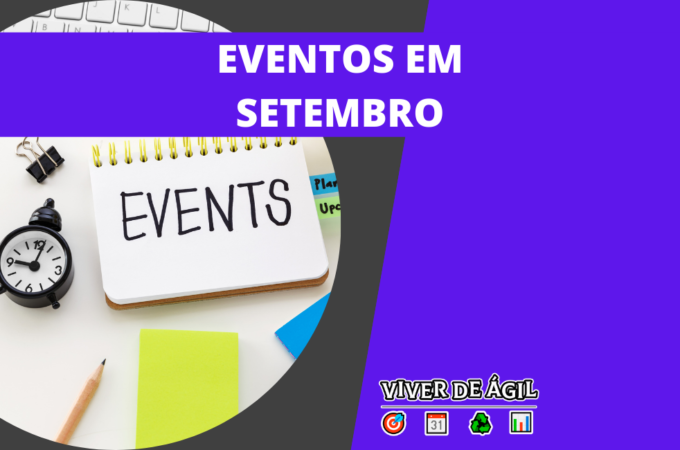 Eventos em Setembro: SAVE THE DATE!